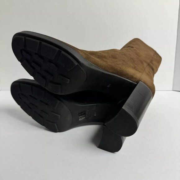 Aquatalia Womens Isla Suede Bootie Chestnut Size 10.5 M - Picture 5 of 6